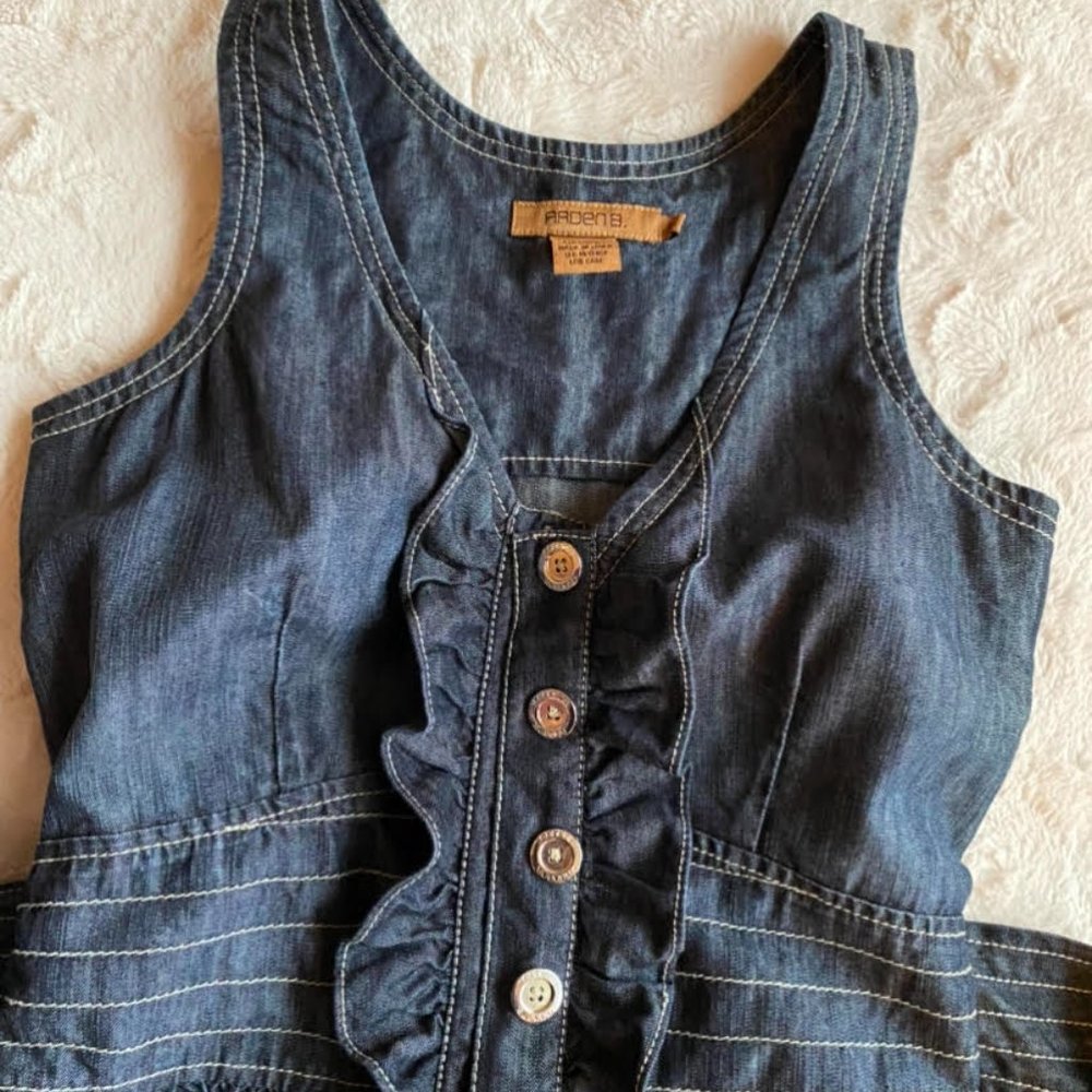 ARDEN B. Vintage Denim Dress - Picture 4 of 9